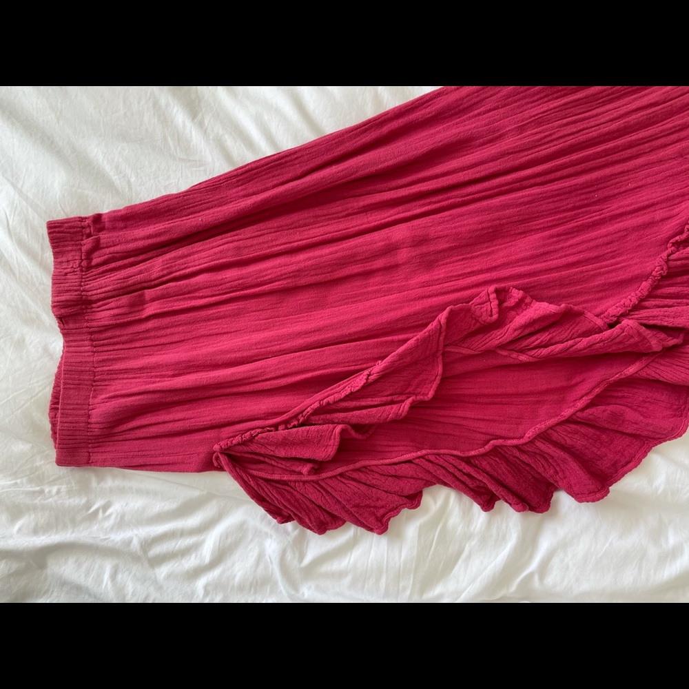 JENS PIRATE BOOTY side ruffle maxi skirt - Picture 3 of 5